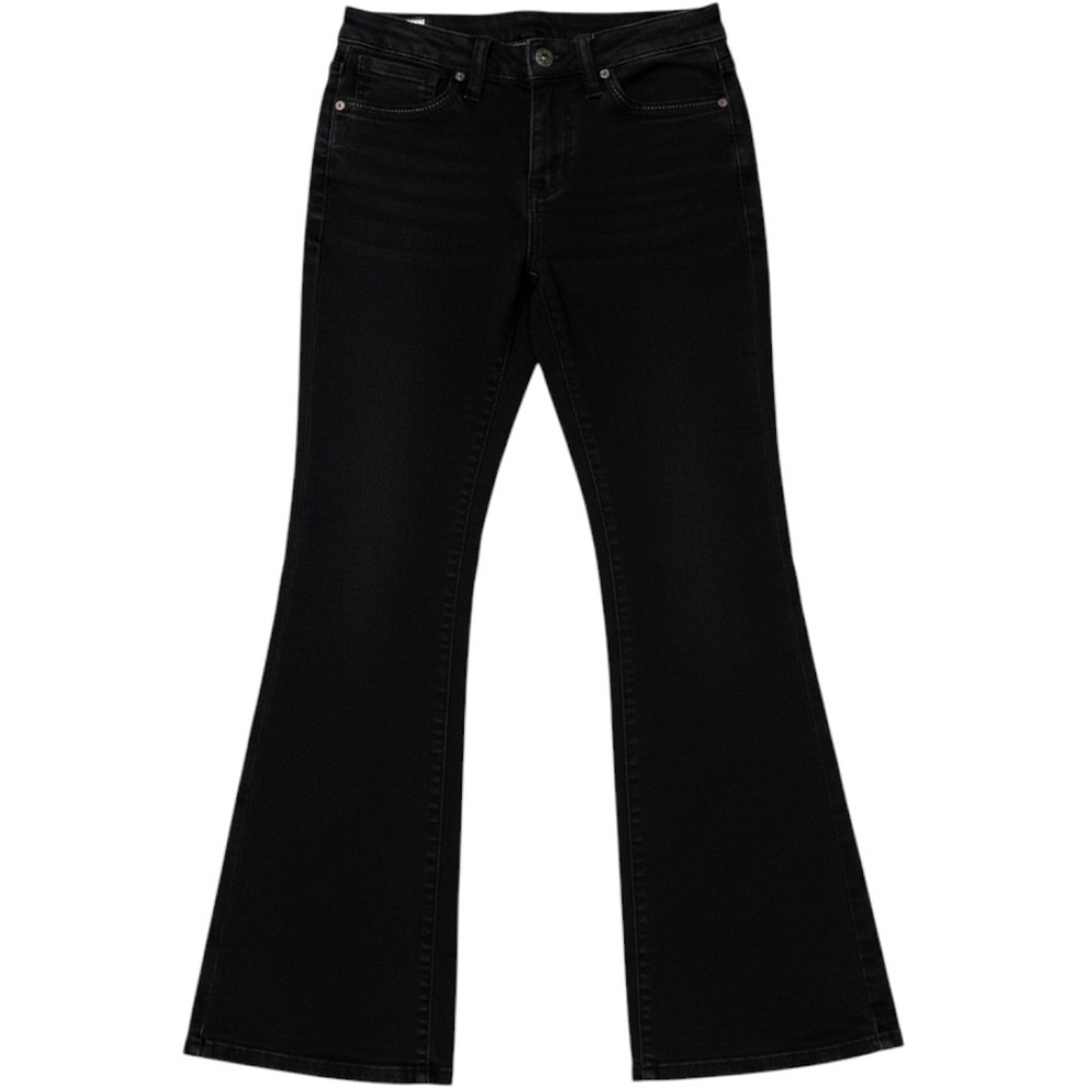 Shyanne Flare Jeans Womens 27x34 Black Western Stretch Bootcut Denim